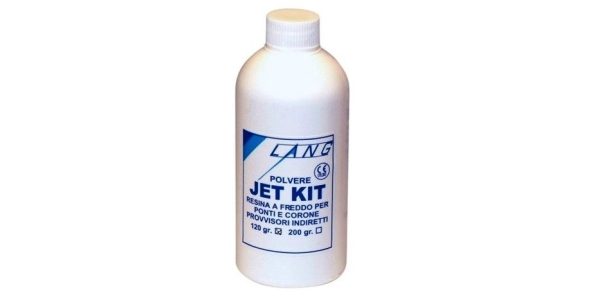 Jet Kit resina per ponti e corone provvisori - Ricambio Polvere
