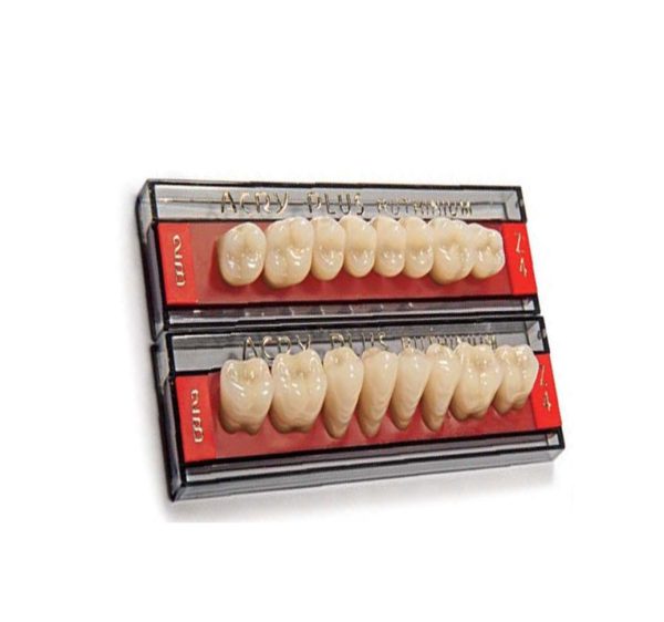 Denti Acry plus a 4 strati cromatici - Prezzo in offerta per ordine minimo di 52 file o 13 bocche