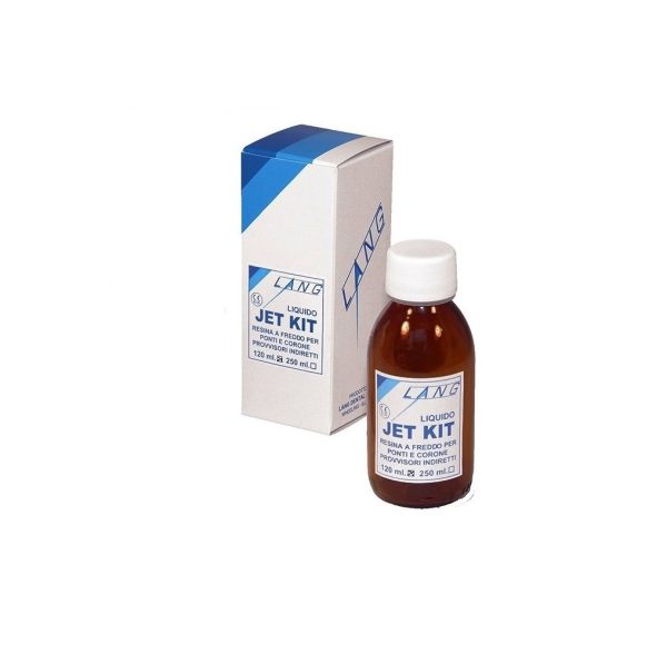 Jet Kit resina per ponti e corone provvisori - Ricambio Liquido