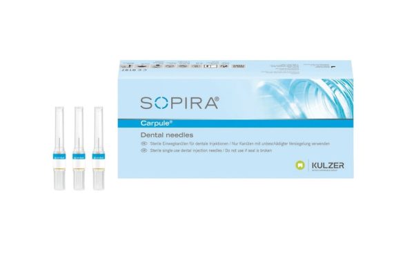 Aghi Carpule Sopira Kulzer non blisterati monouso 100 pz.