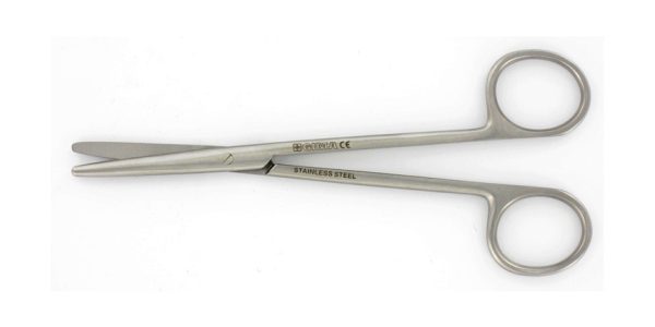 Forbici Metzenbaum - rette - 14,5 cm