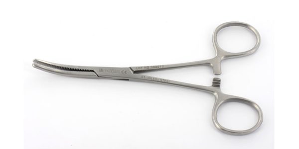 Pinza Klemmer - curva - 14 cm