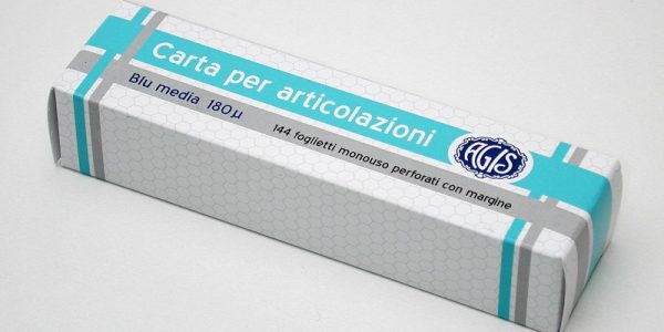 Carta per articolazioni Agis Blu media 180µ