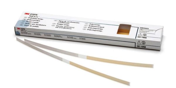 Sof-Lex 3M Strisce di rifinitura e lucidatura di compositi, compomeri, metallo e ceramica.