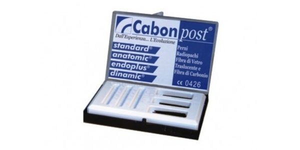 Perni Endocanalari Radiopachi in Fibra di Carbonio Cabonpost Anatomic conf. 10 pz.