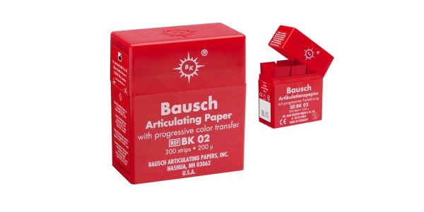 Carta Articolazione Bausch Rossa 200 µ - 300 fogli